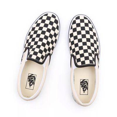 Imagen 2 del producto Zapatillas Unisex UA Classic Slip-On Checker Negra