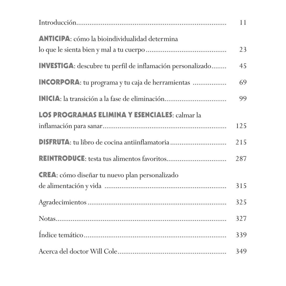 SIRIO EDITORIAL - El Espectro De La Inflamación