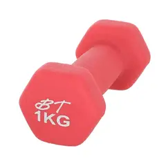 BODYTRAINER - Mancuerna Neopreno Hexagonal 1 KG