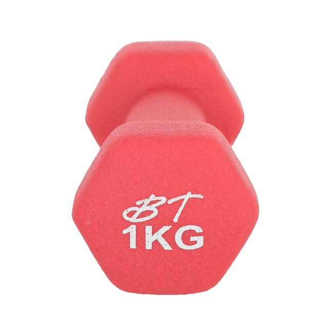 BODYTRAINER - Mancuerna Neopreno Bodytrainer Hexagonal  1 KG