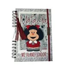 INDEPENDIENTE - Planificador Anual Mafalda fondo gris - Diseño interior 1