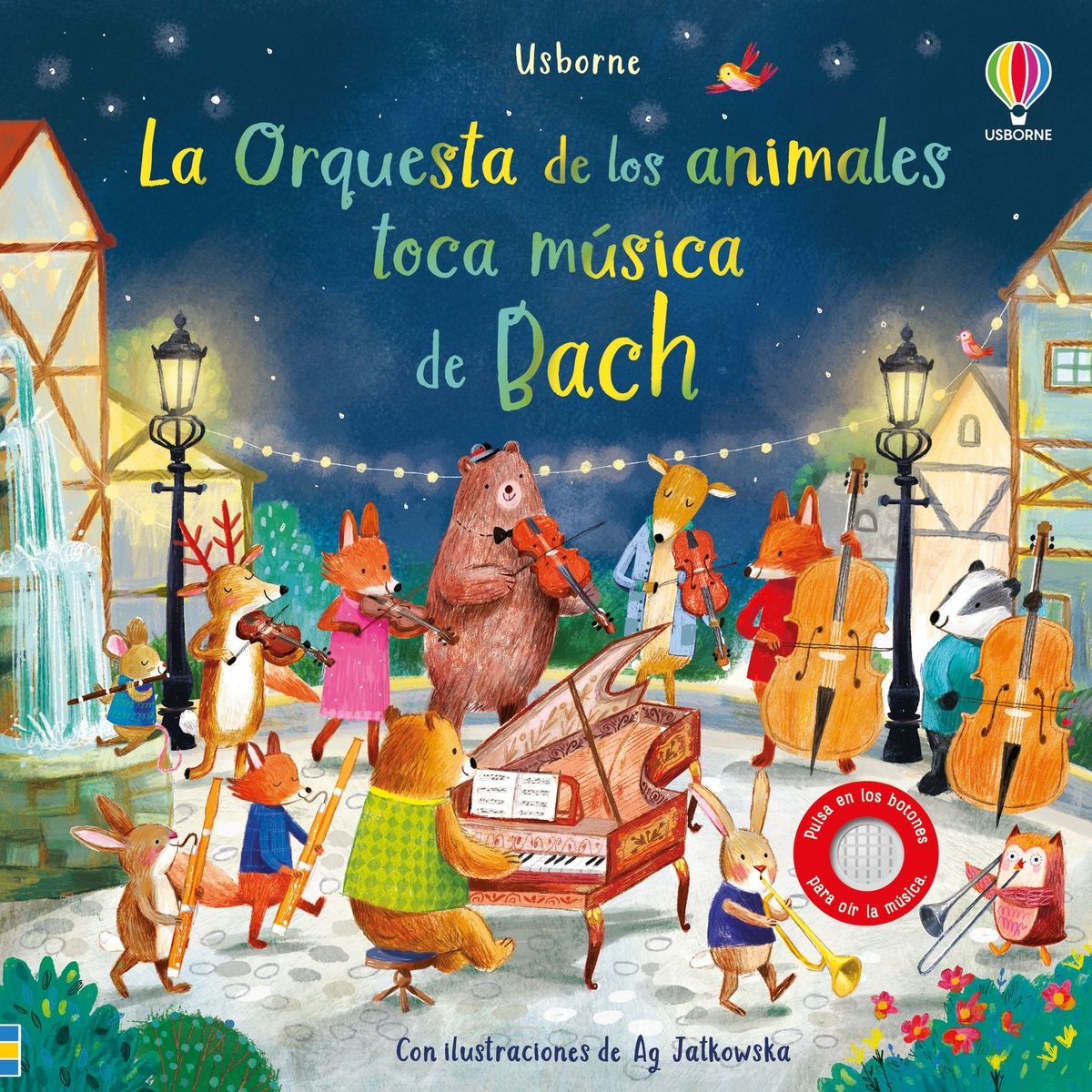 USBORNE - Libros Sonoros - La Orquesta Animales Toca Música De Bach