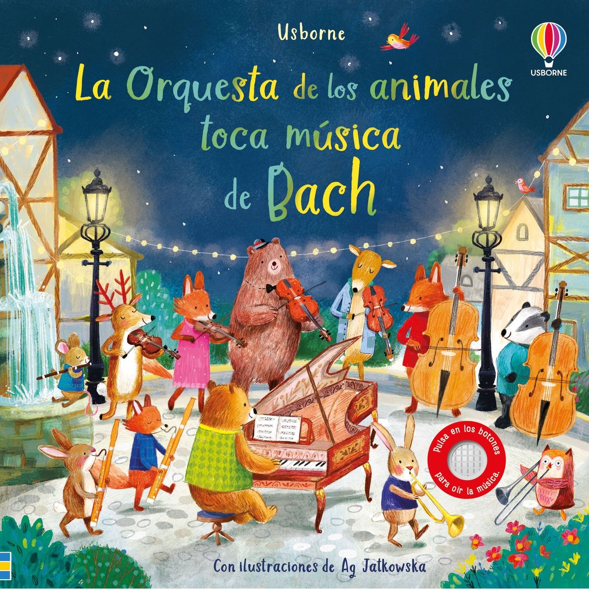 USBORNE - Libros Sonoros - La Orquesta Animales Toca Música De Bach