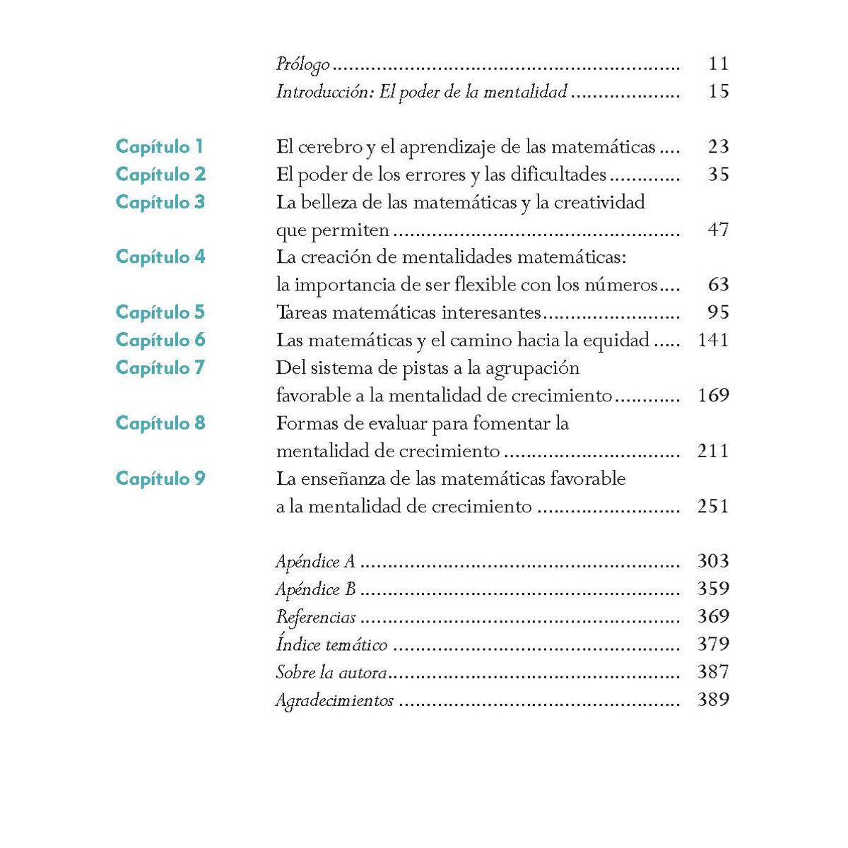 SIRIO EDITORIAL - Mentalidades Matemáticas