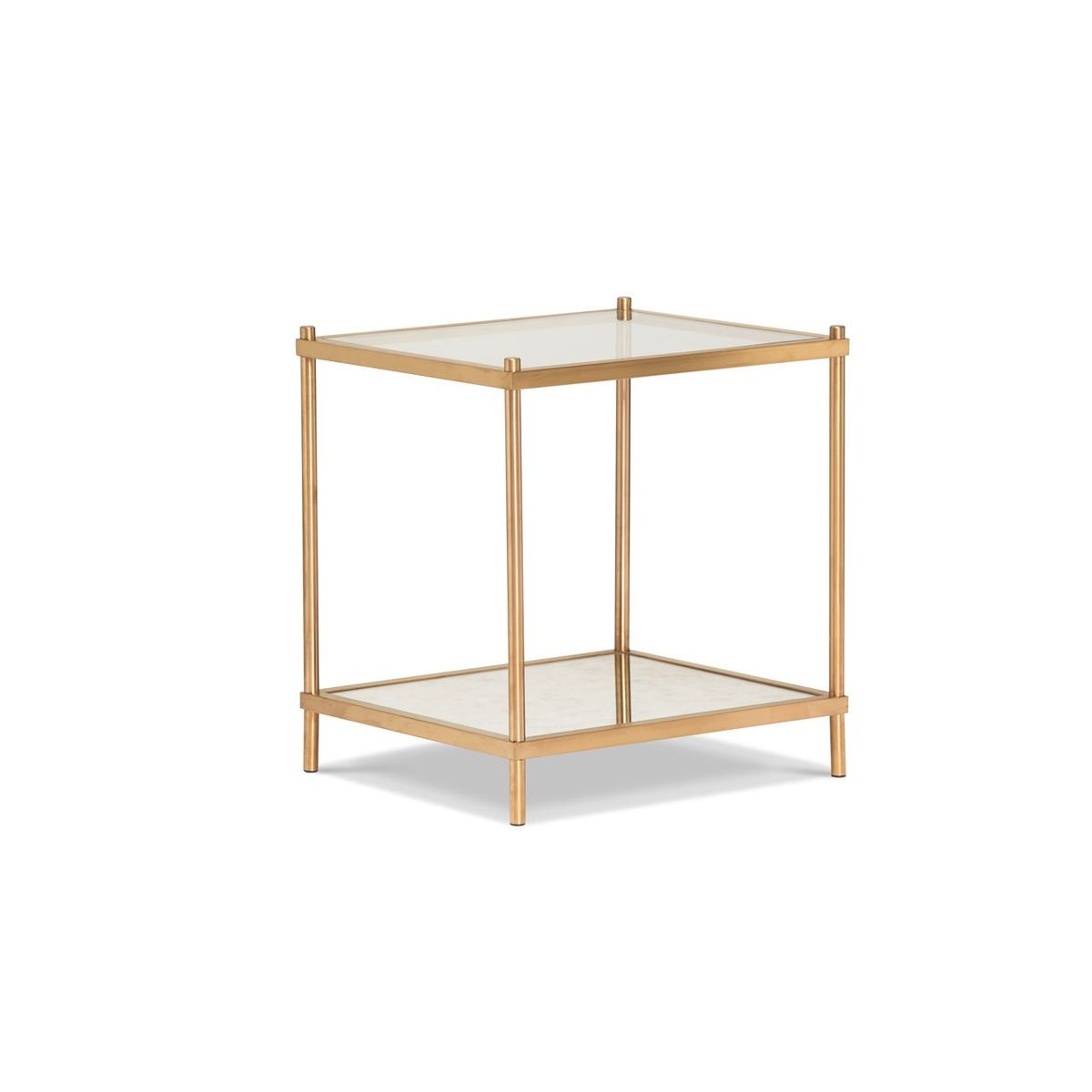 ROSEN - Mesa Lateral Rosen Tribeca 50 x 45 cm Dorado