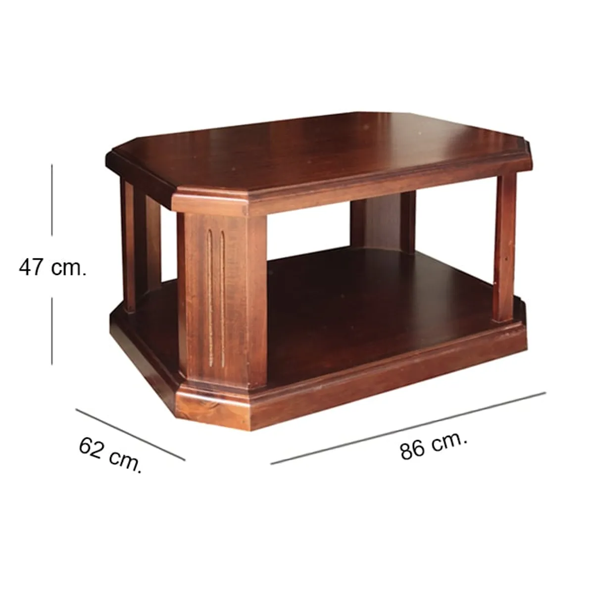 MSA MUEBLES SANTA ANA - Mesa de Centro Linea Maxi