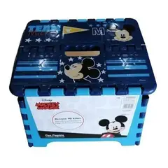 GENERICO - Piso Plegable Infantil Mickey Escalón 1 Peldaño
