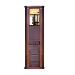MSA MUEBLES SANTA ANA - VITRINA 1 CUERPO CAVA ESPEJO MAXI