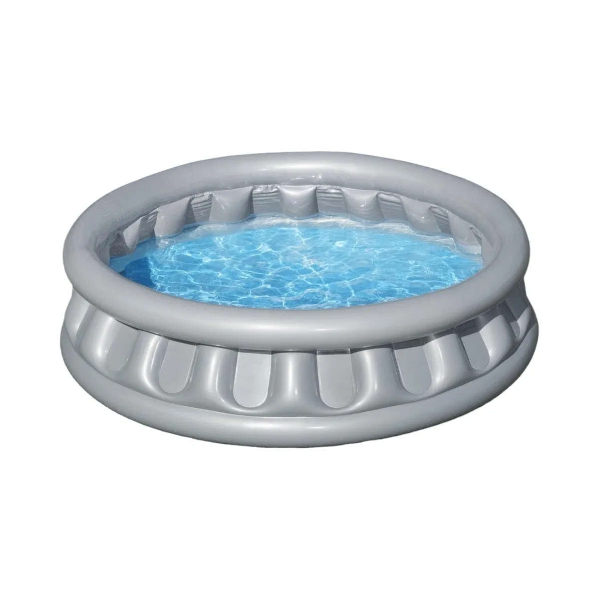 BESTWAY - Piscina Inflable Bestway Redonda para niños 157X41Cm Gris