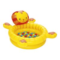 Piscina Leon inflable con Pelotas 111 X98X61.5 Cms