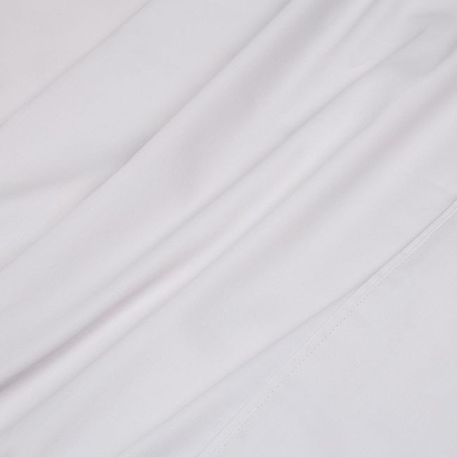 ROSEN - Sábana Rosen 300 Hilos Algodón Lisa Gris 1,5 Plazas