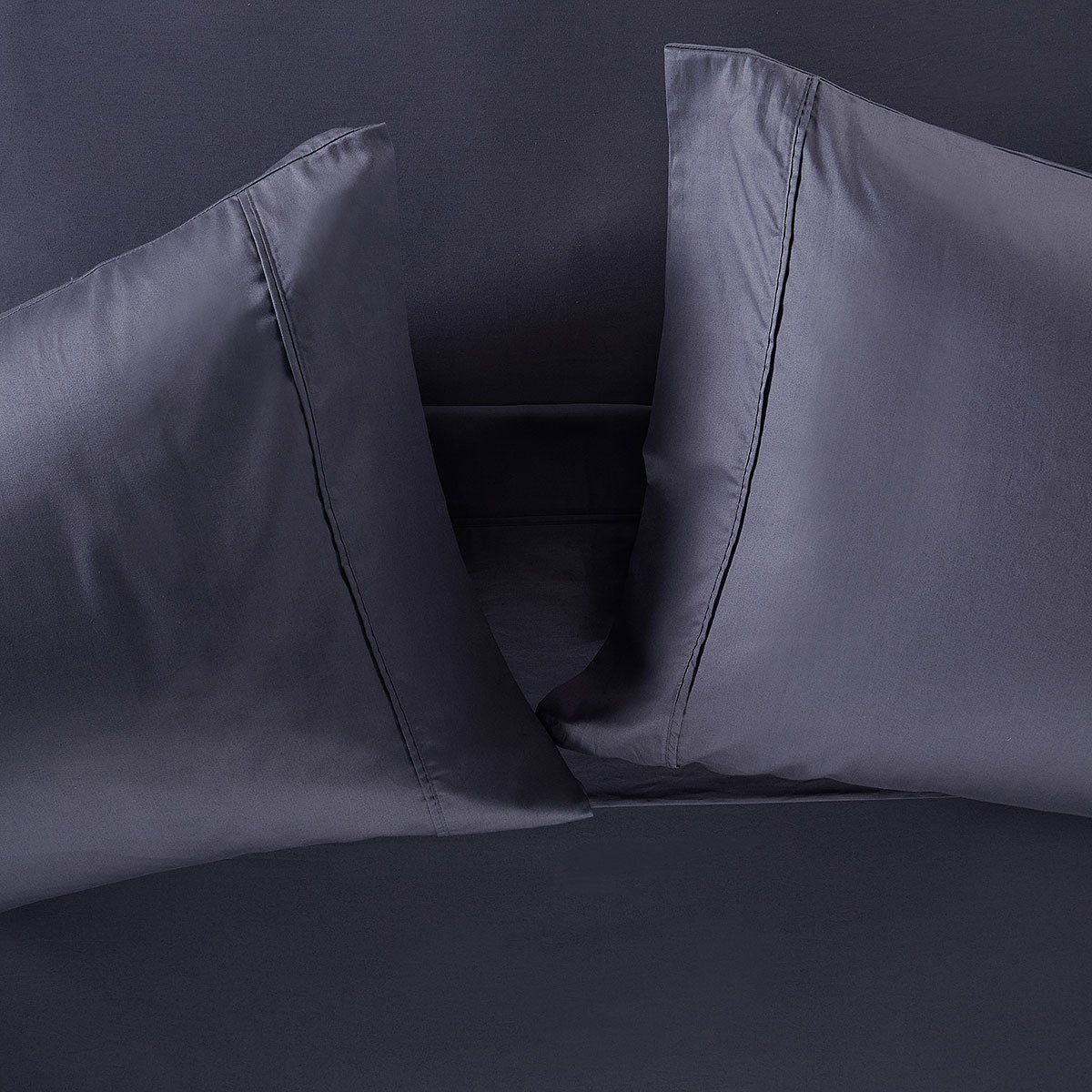 ROSEN - Sábana 400 Hilos Algodón Suvin Sergio Arias Súper King Navy