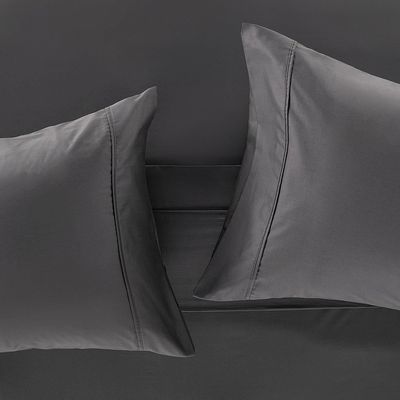 Imagen 2 del producto Sábana 400 Hilos Algodón Suvin Sergio Arias S. King Charcoal