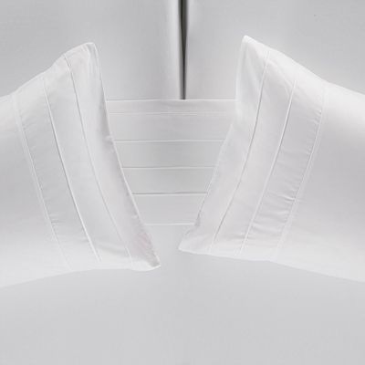 Imagen 2 del producto Sábana Body Shape 300 Hilos Algodón Lisa Blanca Súper King