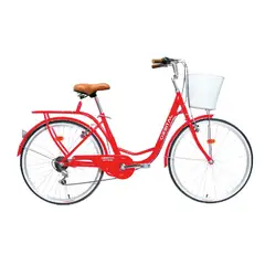 ORBITAL - Bicicleta City Rider 26 Rojo