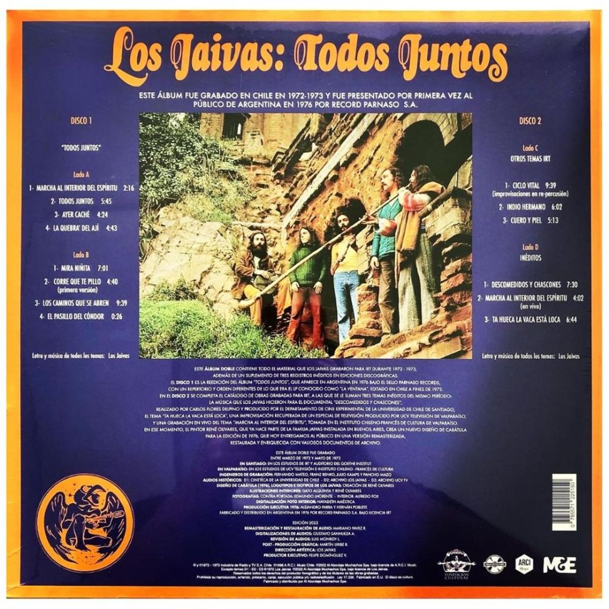 HITWAY MUSIC - LOS JAIVAS - TODOS JUNTOS (2LP) - VINILO HITWAY MUSIC