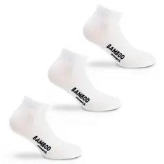 MONARCH - Soquete Deportivo Tri-Pack Escolar Blanco