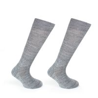 Calceta Dralón Bi-Pack Escolar Gris
