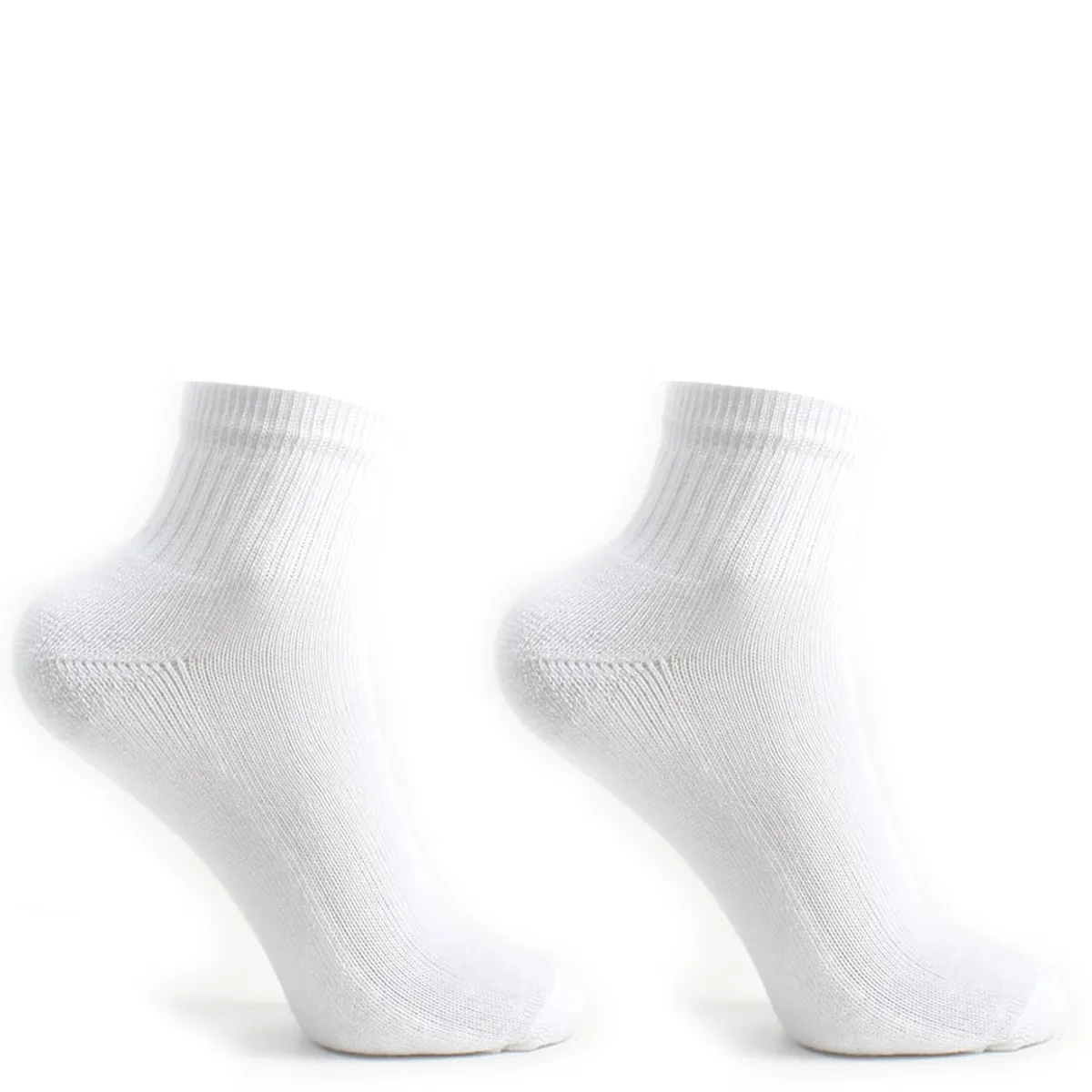 MONARCH - Calcetín Algodón Deportivos Escolar Blanco Monarch