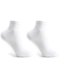 Calcetín Algodón Deportivos Escolar Blanco