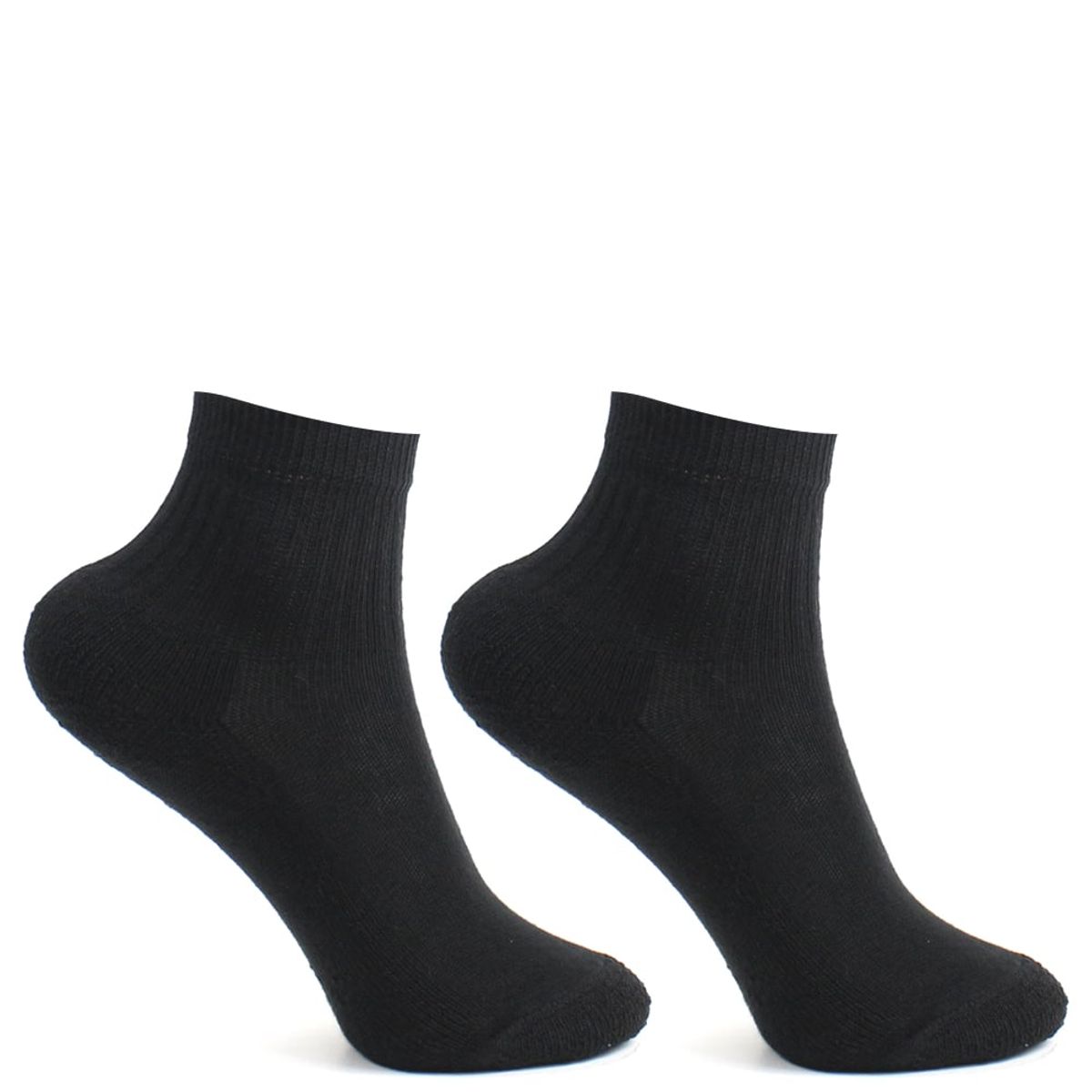 MONARCH - Calcetín Algodón Deportivos Escolar Negro Monarch