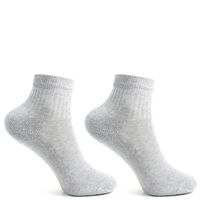 Calcetín Algodón Deportivos Escolar Gris