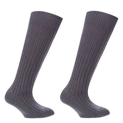 Imagen 2 del producto Calceta Gruesa Bi-Pack Escolar Gris