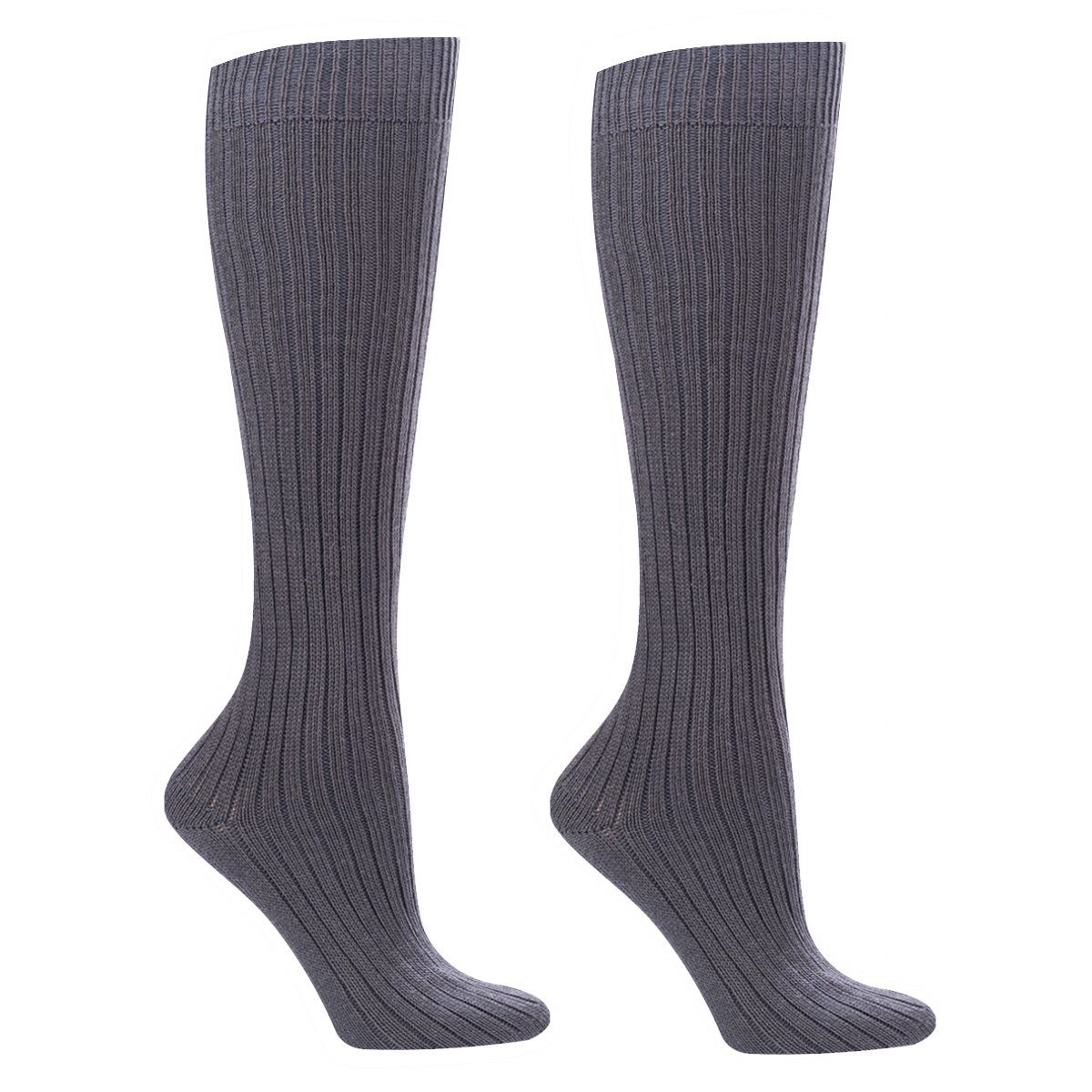 MONARCH - Calceta Gruesa Bi-Pack Escolar Gris Monarch
