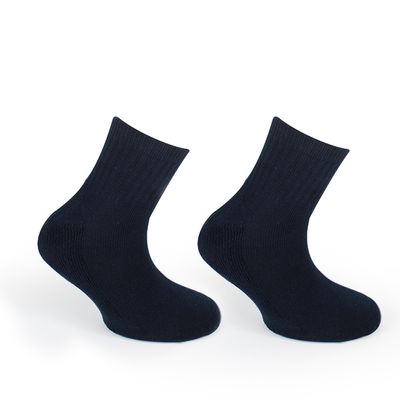 Imagen 2 del producto Calcetín Algodón Deportivos Escolar Azul