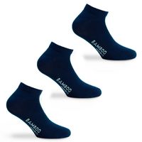 Soquete Deportivo Tri-Pack Escolar Azul