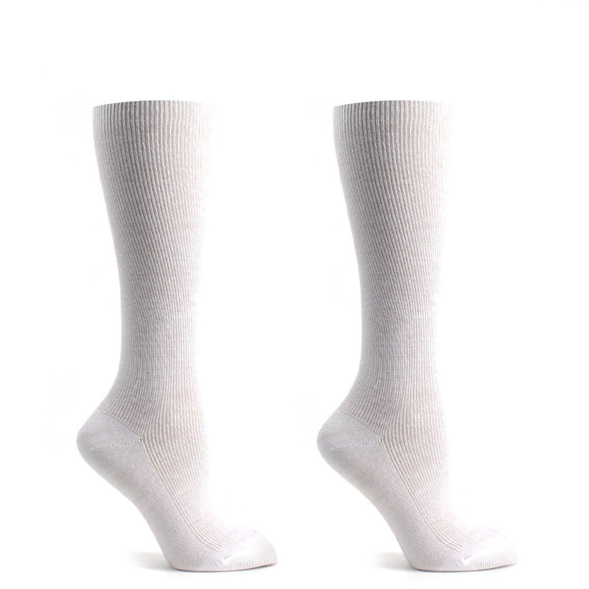 MONARCH - Calceta Dralón Bi-Pack Escolar Blanco Monarch