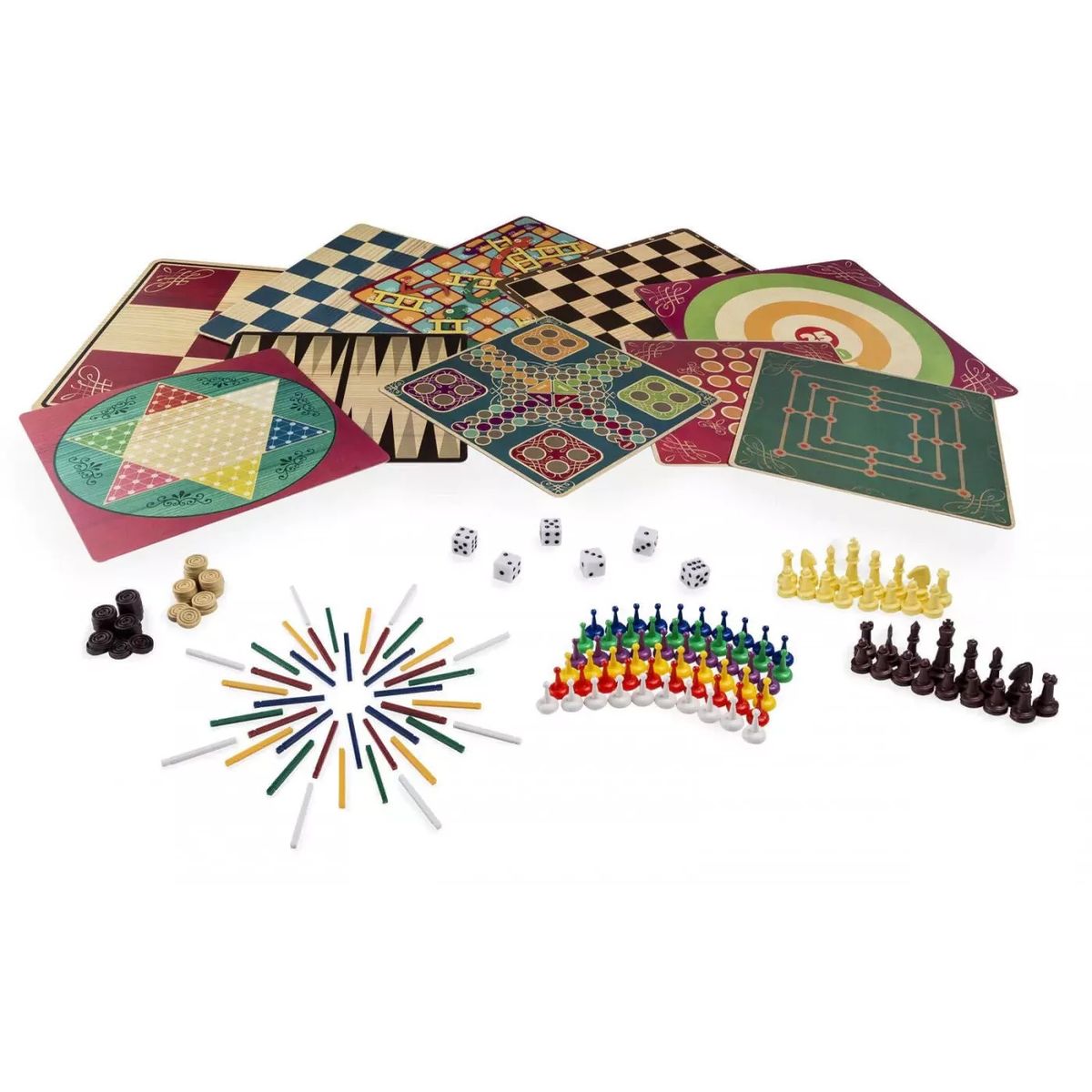 SPIN MASTER - JUEGO DE MESA 10 EN 1