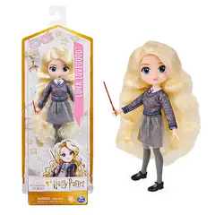 SPIN MASTER - Muñeca Luna Lovegood 20 cm Articulada Incluye Varita