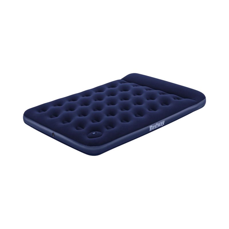 BESTWAY - Colchón Inflable Full Con Inflador De Pie 191MX137MX28Cm Bestway
