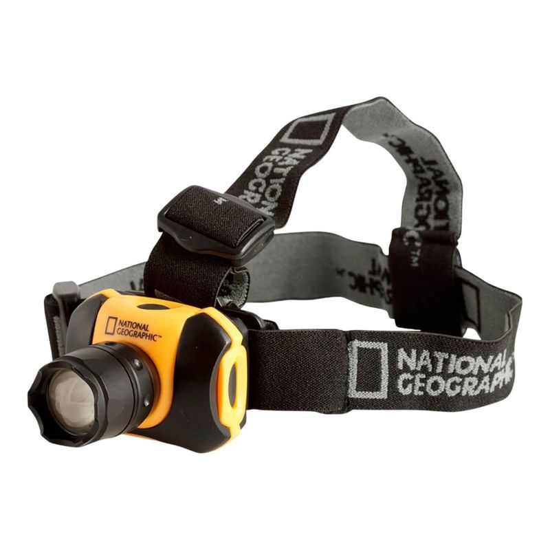 NATIONAL GEOGRAPHIC - Linterna Frontal Led 130 LM Outdoor National Geographic
