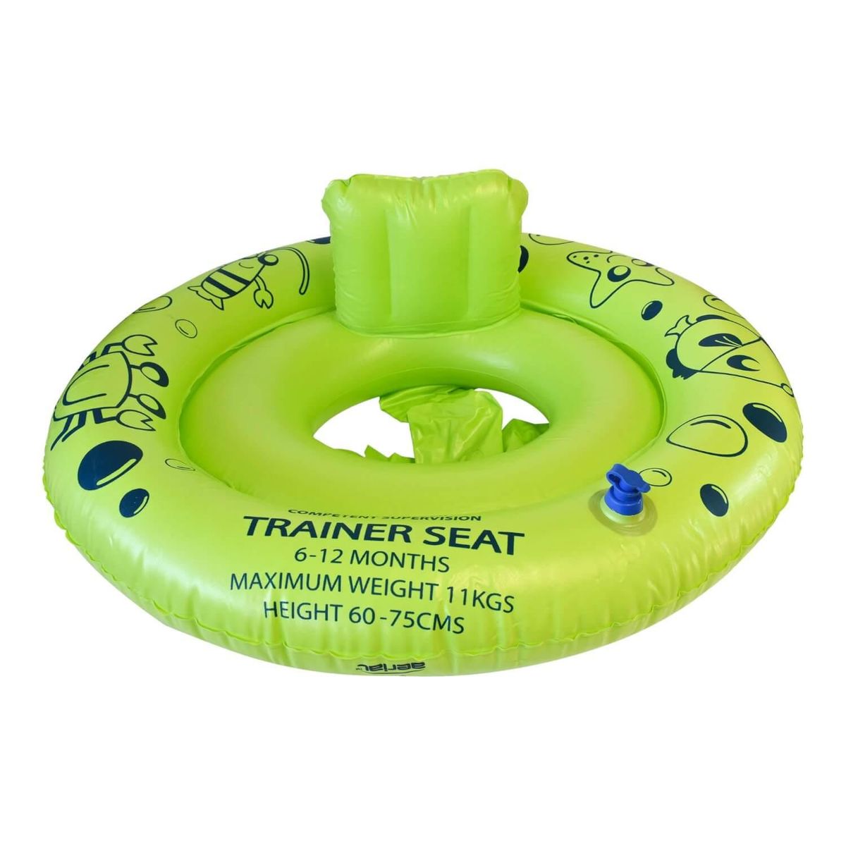BESTWAY - Flotador Silla Bebé 2 Anillos 6-12 Meses Bestway