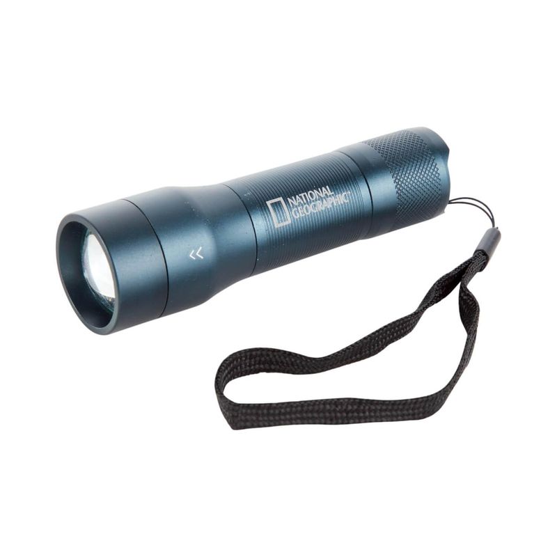 NATIONAL GEOGRAPHIC - Linterna Outdoor Aluminio Enfoque 250 LM National Geographic