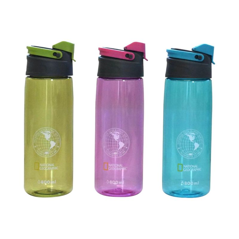 NATIONAL GEOGRAPHIC - Botella Agua Plastica Outdoor 800ML National Geographic
