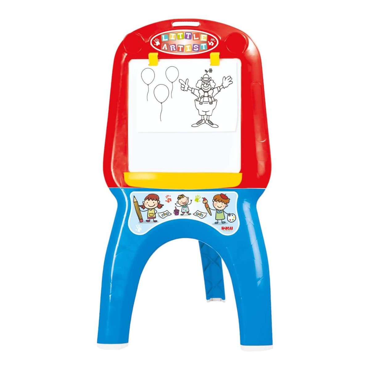 DOLU - Pizarra Infantil con Soporte 59X37X105 Cms Dolu