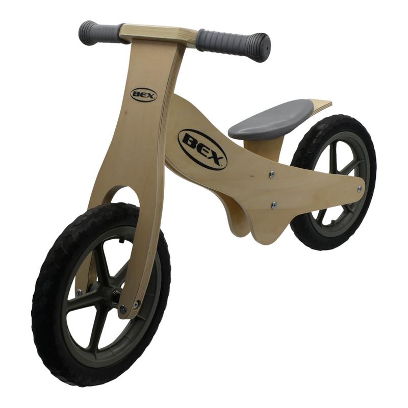BEX - Bicibleta De Equilibio De Madera Gris Bex