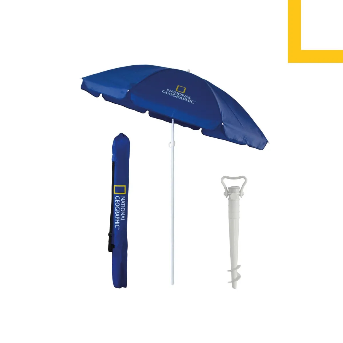 NATIONAL GEOGRAPHIC - Quitasol Azul 190 Cms National Geographic