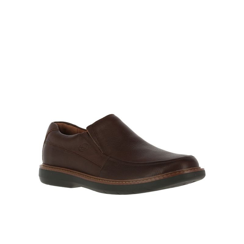 HUSH PUPPIES - Zapato casual Slip on cuero hombre oregon marrón HUSH PUPPIES