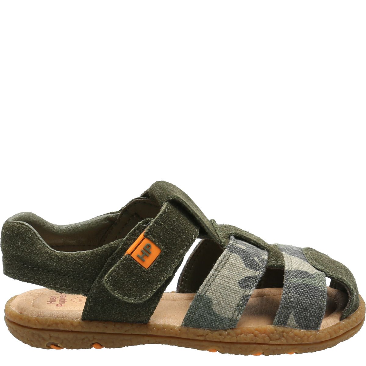 HUSH PUPPIES - Sandalia Niño Guam Verde HUSH PUPPIES
