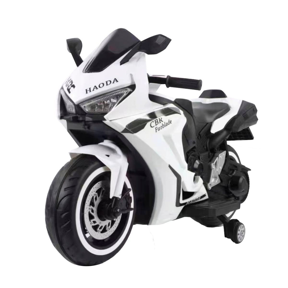 BEBESIT - Moto a Batería CBR1000 Blanca Bebesit