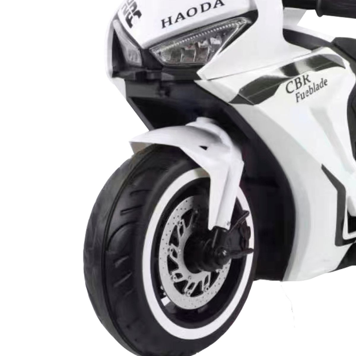 BEBESIT - Moto a Batería CBR1000 Blanca Bebesit