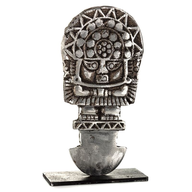 PAOLA YANCOVIC - Adorno Escultura  Inca Tumi Artista