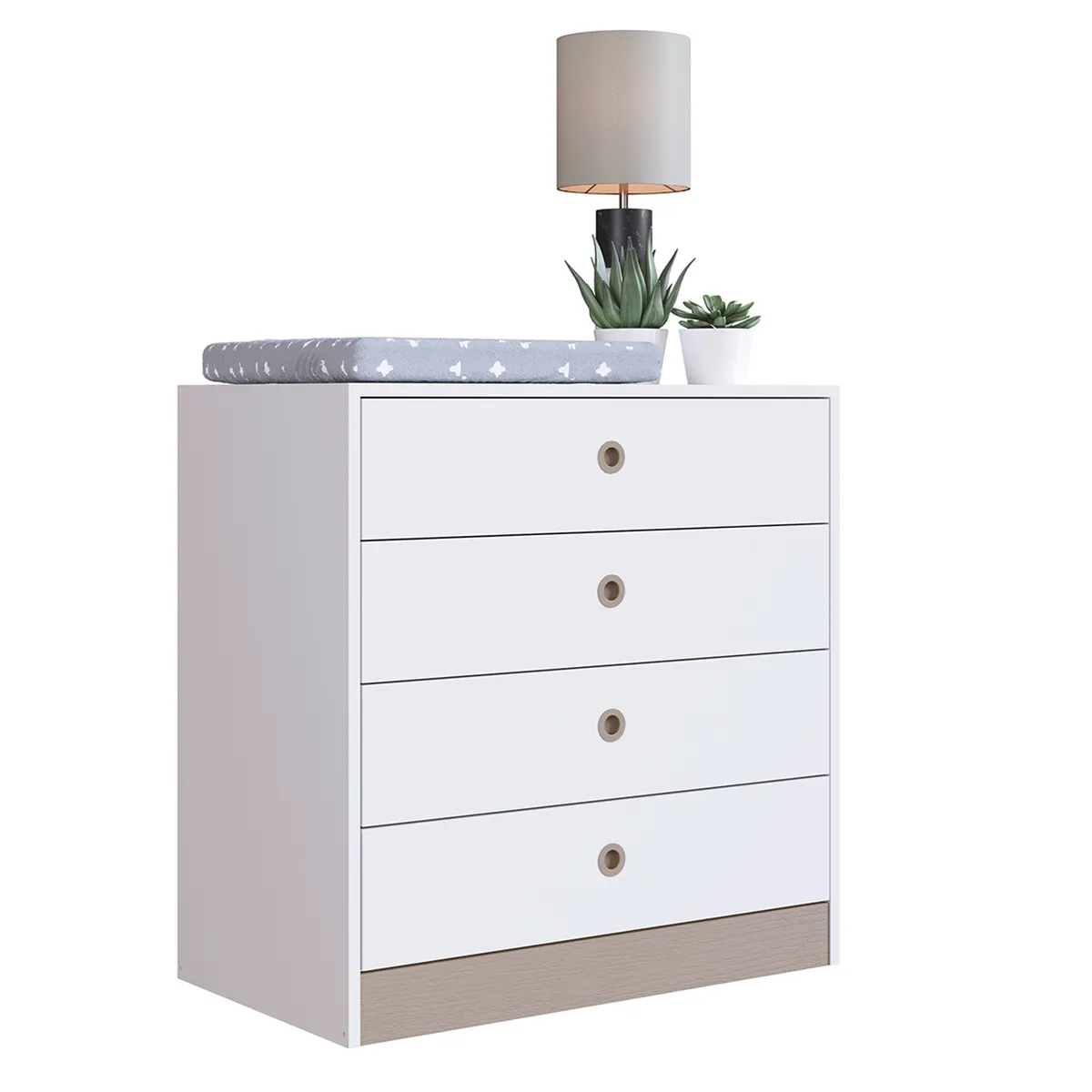 KIDSCOOL - Cómoda Infantil 4 Cajones Amore Kidscool