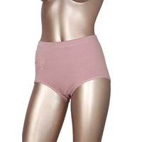 Pack de 4 Calzon Tiro Alto Algodón.