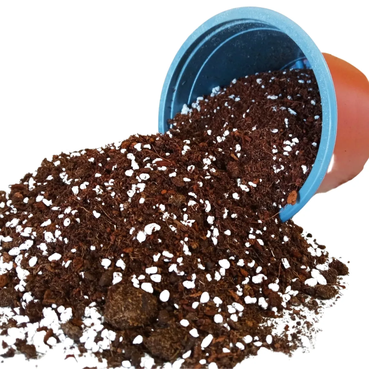 GENERICO - Sustrato Mezcla premium 5 litros (humus-fibra de coco-turba-perlita)