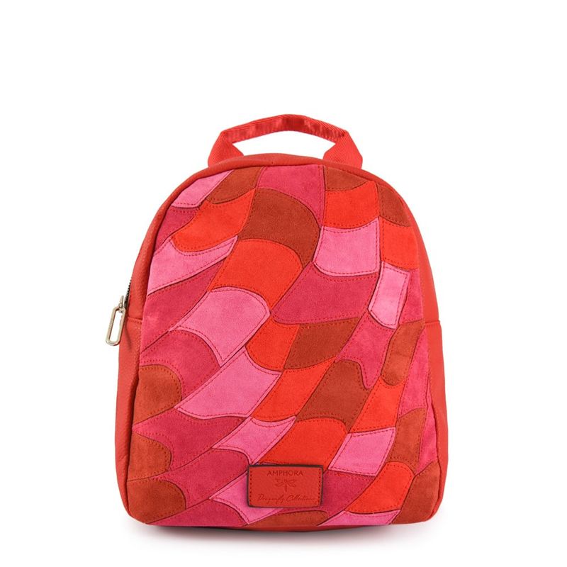 AMPHORA - Mochila libelula mediana rojo